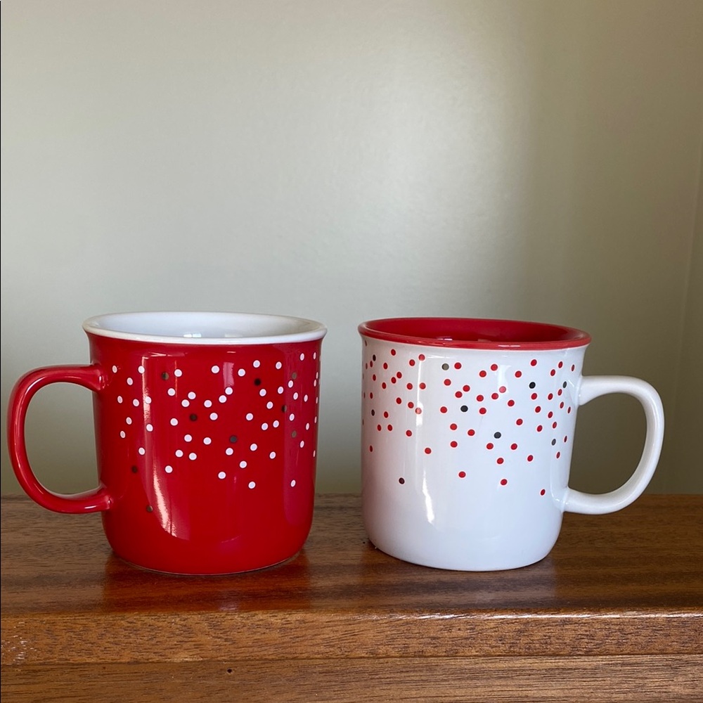 2 - David’s Tea Mugs 16oz Exc Shape Not Dishwasher or Microwave safe